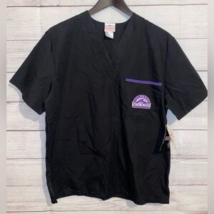 Colorado Rockies Scrub Top. Size: Small.